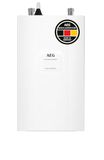 AEG DDLE 230768 Elektronische compacte doorstroomboiler, 11/13 kW, voor de keuken, Made in Germany, krachtstroomaansluiting 400 V, geschikt voor zonne-energie, ondertafelmontage, VDE-getest