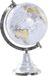 Merkloos DKD Home Decor Wereldbol - Aluminium - Grijs - 15 cm