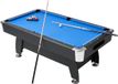 VEVOR Billard 213cm Noir-Bleu