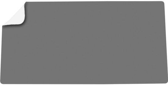 Deflecto DM8040GW Bureau onderlegger Grijs, Wit (b x h) 80 cm x 40 cm 1 stuk(s)