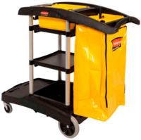 Rubbermaid Schoonmaakkar Groot Zwart VB 000972