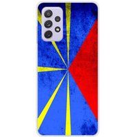 Samsung Galaxy A32 5G Reunion Flag Siliconen hoesje