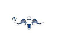Swaps YAMAHA Kit Déco Diamond Light - PW80 - Bleu