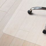 FLOORDIREKT PRO Eco Stoelmat PET Transparant 114 x 130 cm