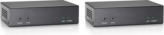 LevelOne HVE-9200P audio/video extender AV-zender & ontvanger Grijs