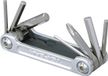 Topeak Mini 9 Pro zilver gereedschapsset