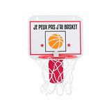 MISTER GADGET MG3087 Panier de Basket pour Corbeille à Papier Blanc ou Bleu Plastique H24,7 x 18,5 x 20 cm