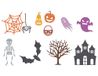 ZAG Halloween fijne snijmatrijzen, set van 8