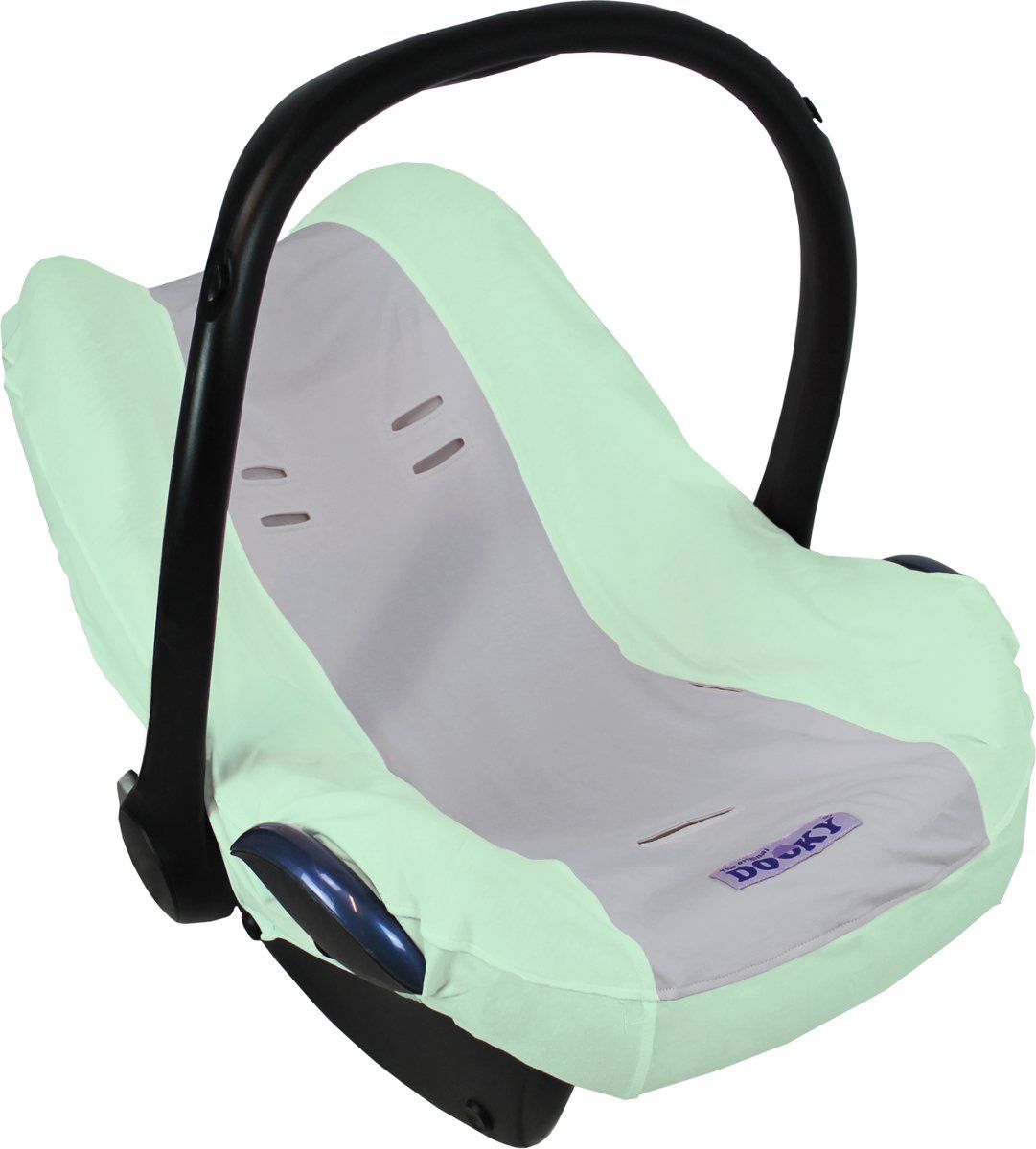 Dooky Seat Cover 0 Mint Grey - Groen