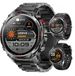 Golden Sound GPS Smartwatch Heren - 1.46'' AMOLED Display - GPS 5 satellieten - 5ATM Waterdicht - 200+ sportmodi - Belfunctie - Barometer - Stappenteller - Bloeddrukmeter - Hartslagmeter - 540 mAh - Dark Grey