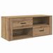 vidaXL TV-meubel eiken ambachtelijk 100 x 35 x 40 cm technisch hout