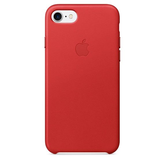 Apple iPhone 7 Hoesje Leer Rood MMY62ZM/A