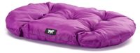 Ferplast Hondenbed, Hondenkussen, Kleine Honden, Krasbestendige Stof, Machinewasbaar op 30°, Waterdicht Hondenmatras, 55 x 36 x 3 cm, Paars