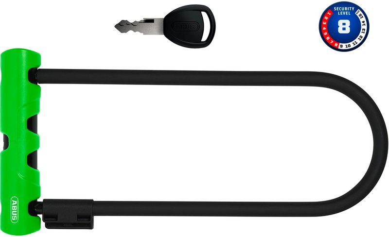 Abus Ultra 410 Fietsslot 230 mm SH34 + 10/120 zwart