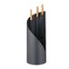 Relaxdays openhaard set, 4-delig, met haardstel, aspook, asschep, bezem, houten handgreep, gereedschap, grijs-natuur
