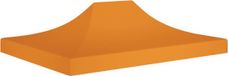 vidaXL Partytentdak 270 g/m² 4x3 m Oranje