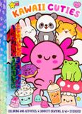 Kawaii Silver Dolphin Books Kawaii Cuties: Coloring Book with Confetti Crayons and Stickers