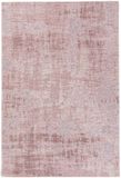 DÉJA Living Vloerkleed 200x200cm - Laagpolig Roze Stof - Ruma