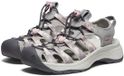 Birkenstock Keen Astoria West Sandalen Dames Lichtgrijs - Lichtroze