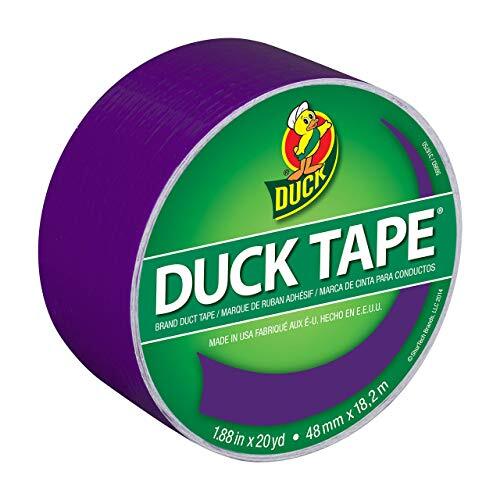 DuckTape Effen kleuren Paars. Repareren, knutselen, personaliseren, decoreren en opleiden - 48mm x 18,2m