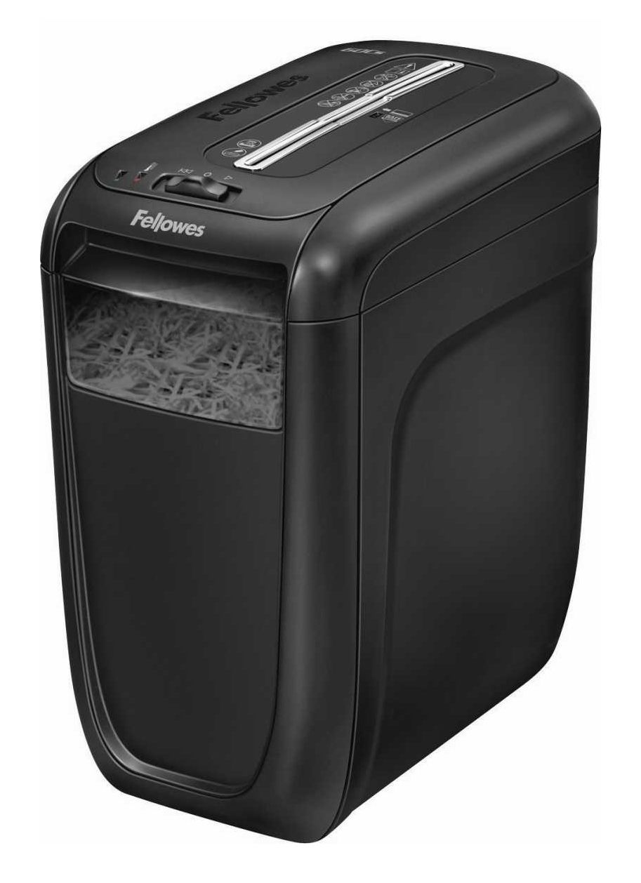 Fellowes 60Cs Papiervernietiger | Kruisversnippering | Zwart