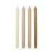 Ferm Living Bougies Pure, Lot de 4 Décoloré