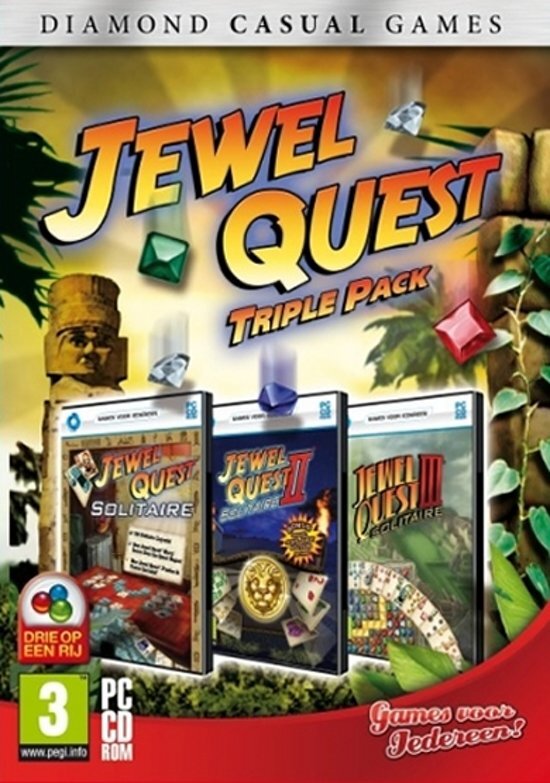 - Jewel Quest Solitaire (3 Pack