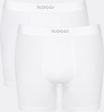 sloggi men EVER Ease Short 2P Heren Onderbroek - WIT -