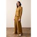 Summum Woman Blazer Crêpe Mélange Viscose Camel Marron Taille : 46