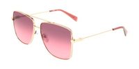 Liu Jo LJ165S Rose gold 59/15/145 Vrouwen Zonnebril