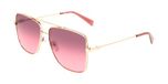 Liu Jo LJ165S Rose gold 59/15/145 Vrouwen Zonnebril