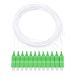 Elfcam® Glasvezelpigtail, 12 vezels, monomode, Simplex SC/APC 9/125um OS2, wit