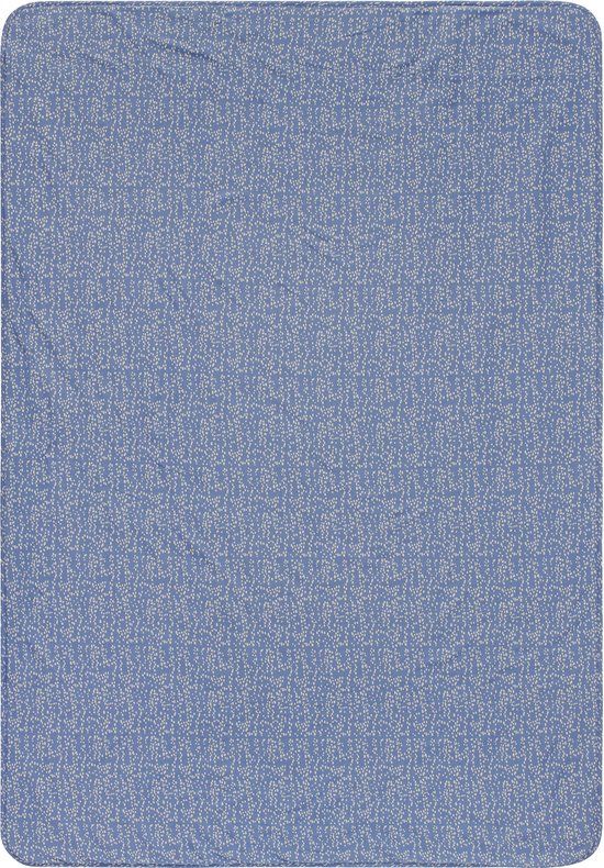 Noppies Teddy Fancy Dot ledikantdeken 100x140 cm Colony Blue