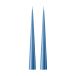 ester & erik Bougie cônique ester & erik 37 cm Lot de 2 laquée bleu lune 37