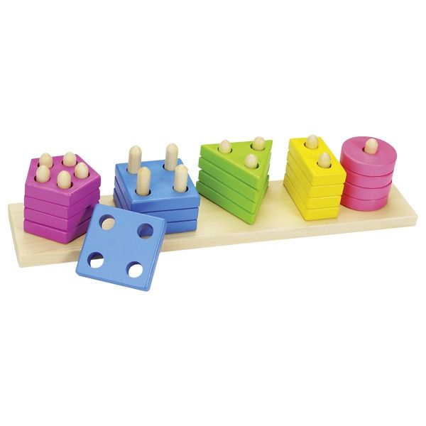 Goki 58927 Houten Educatief Speelgoed Multi Kleur