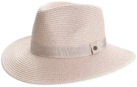 House of Ord - Cape Town House of Ord Serenity Fedora Dames Hoed Roze/Wit M-L