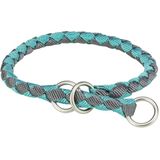Trixie Trainingshalsband, grafiet, lichtblauw, L/XL, 52-60 cm