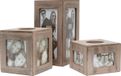 Deknudt Frames theelichthouder S67TQ7 E6 - grijs - hout - 6 foto's
