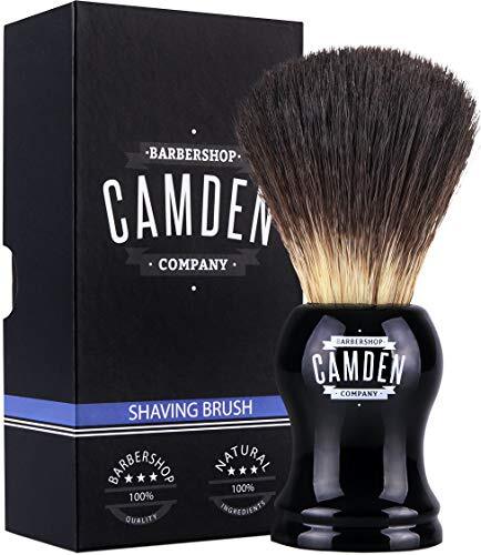 Camden Barbershop Company Scheerkwasten van ? Vegan Badger 2.0 ? voor het scheren van de neus ? veganistisch dassenhaar