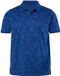 JP 1880 Heren Poloshirt Korte Mouw Jersey Gebloemd Indigo Maat 8XL