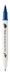 Pentel Brush Sign Pen Twin SESW30C Vezelpen, 2 penseelachtige punten, staalblauw (1 stuk)