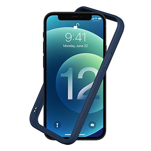 Rhinoshield CrashGuard NX Bumper Case compatibel met iPhone 12/12 Pro - Marineblauw