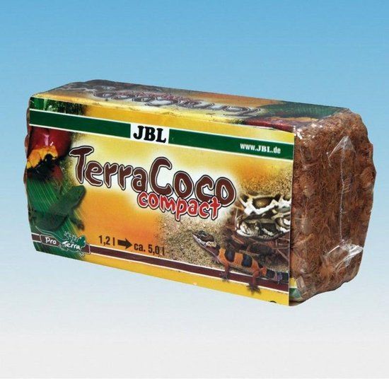 JBL TerraCoco Compact 450g (5l) Kokosvezel Bodembedekking voor Reptielen