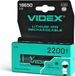 Videx Batterie Lithium-ion 18650-p 2200 mAh avec boîte de protection couleur (1 pièce)