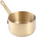 Verseuse isotherme mini, dorée avec long manche, pour café, lait, beurre et fonte de chocolat, réchaud de cuisine (100 ml)