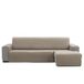 FAVERTI® Bankhoes voor chaise longue, gewatteerd, 280 cm (zitting), model REQUENA, beige, compatibele bescherming links/rechts, onderhoudsvriendelijk, duurzaam en robuust, gemaakt in Spanje