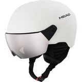 HEAD Yuki, skihelm met vizier, junior, wit