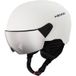 HEAD Yuki, skihelm met vizier, junior, wit