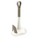 Ecoplast Papierrolhouder van kunststof, voor Scottex keukenpapier, wit/taupe, 18 x 18,5 cm