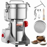 VEVOR Broyeur électrique de céréales 3000W Machine Broyeur de maïs 1kg Broyeur d'épices